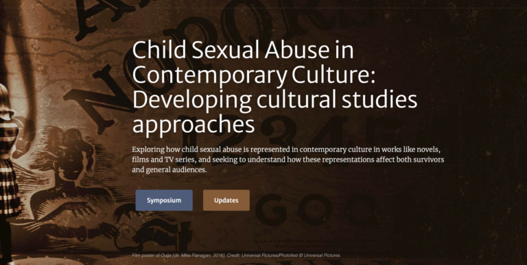 Child Sexual Abuse in Contemporary Culture